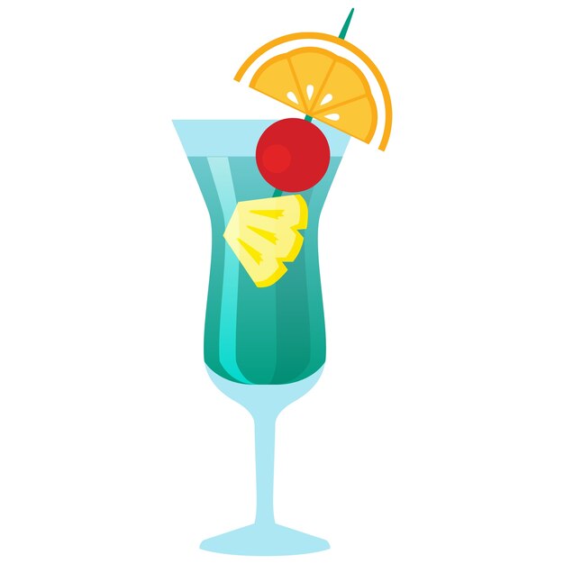 Illustration von Cocktailgetränken