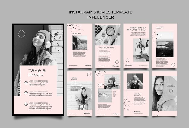 Influencer Instagram Geschichten
