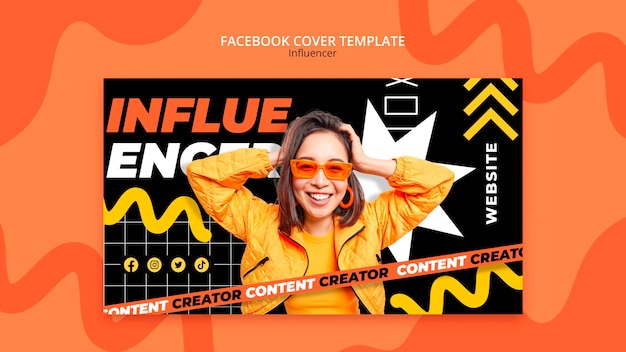 Influencer-lifestyle-facebook-cover-vorlage