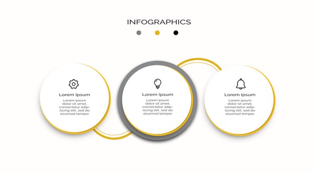 Infografik-Präsentationsbanner