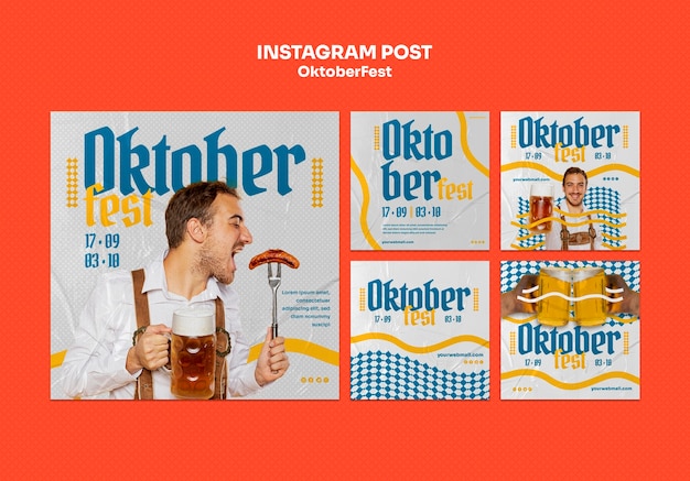 Instagram-Beiträge zum Oktoberfest