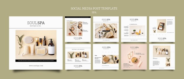 Instagram-Post-Vorlage für den Produktkatalog im flachen Design