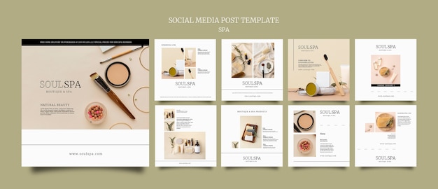 Instagram-Post-Vorlage für den Produktkatalog im flachen Design