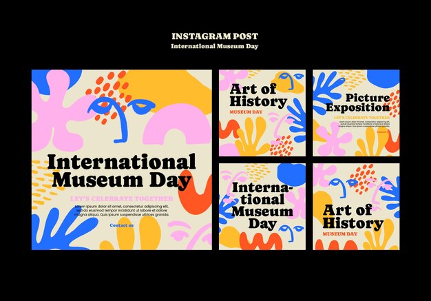 Instagram-Posts zum Internationalen Museumstag