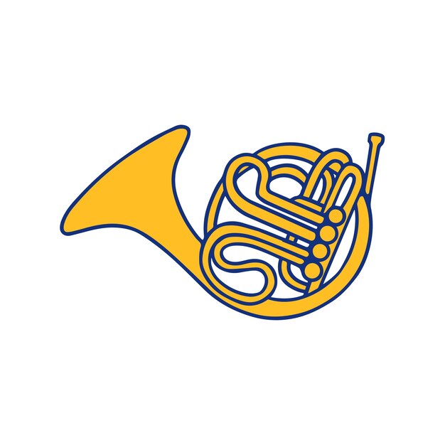 Isolierte Musikinstrumente