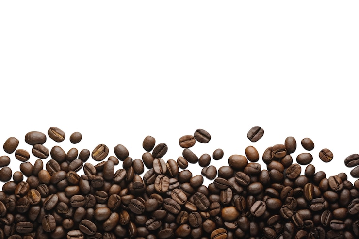 Kostenlose PSD kaffeebohnenmuster