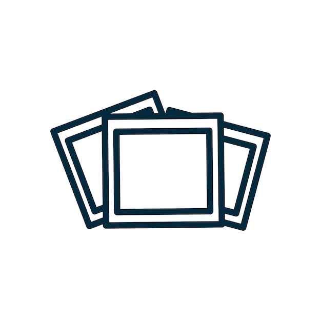 Kamera-Umriss-Logo-Design