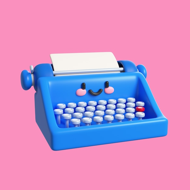 Kawaii 3D-Objektsymbol