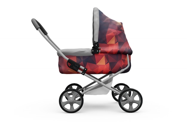 Kostenlose PSD kinderwagen design