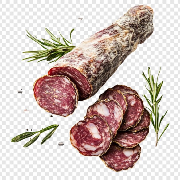 köstliche italienische Salami mit Rosmarin