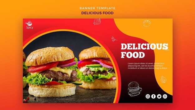 Köstliches Essen Banner