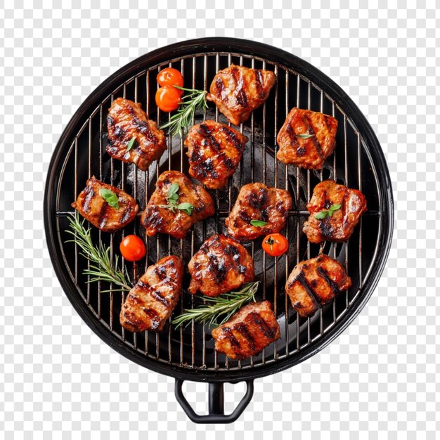 Köstliches gegrilltes Fleisch auf einem Grill