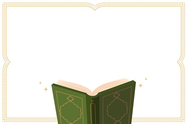 Koranbuch isoliert