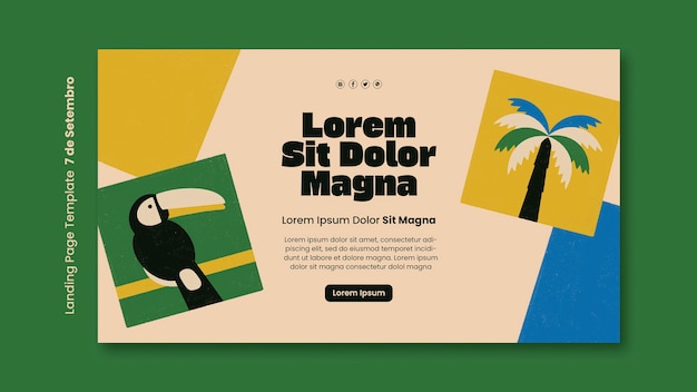 Landingpage für die Feier zum 7. September