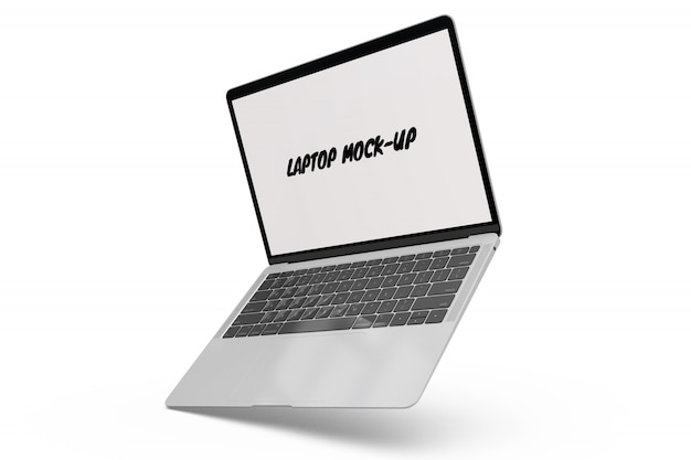 Laptop-modell isoliert