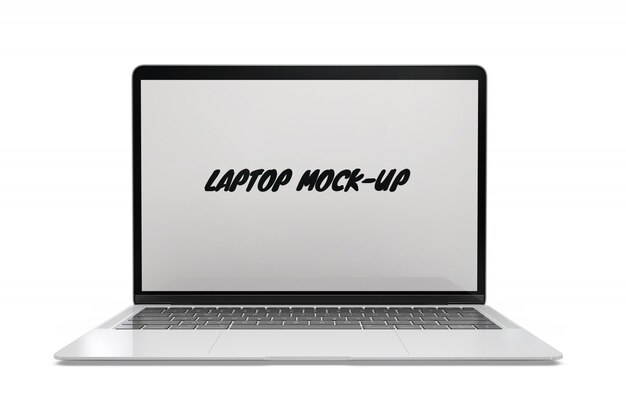 Laptop-Modell isoliert