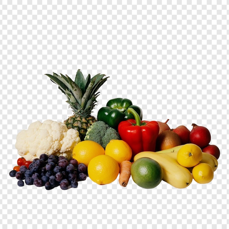 Kostenlose PSD lebendiges stillleben frischer produkte