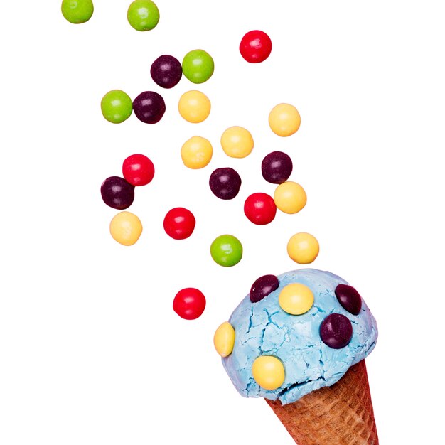 Leckeres Eis hautnah