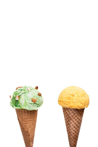 Leckeres Eis hautnah