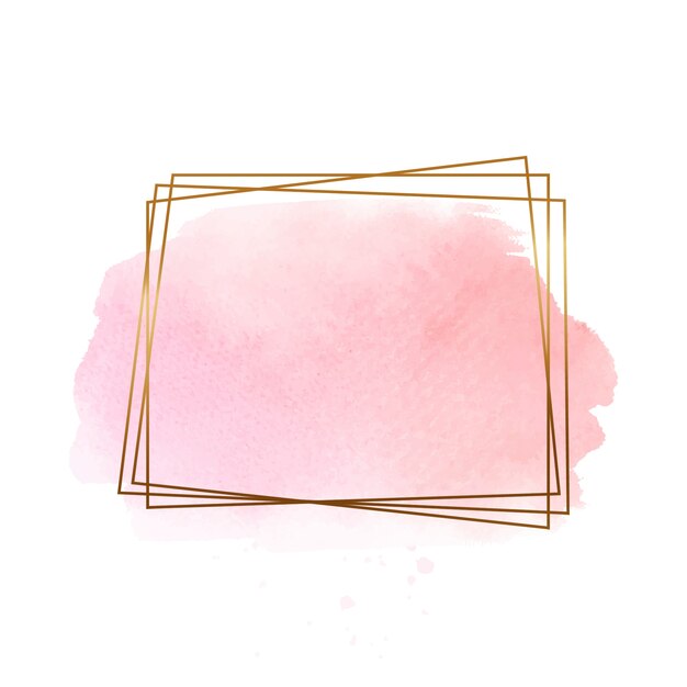 Logo mit rosa Flecken isoliert