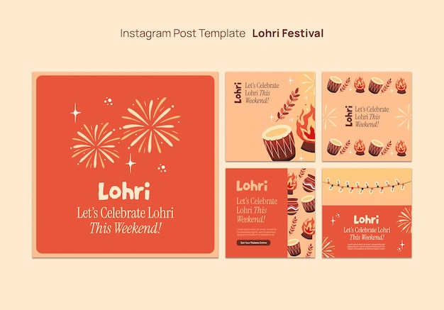 Lohri-vorlagenentwurf