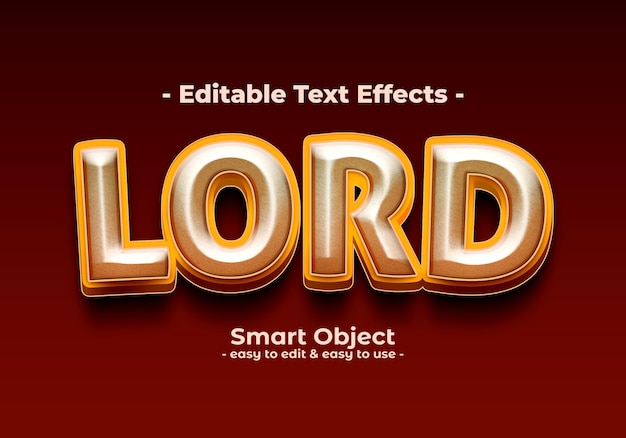 Lord-Text-Style-Effekt