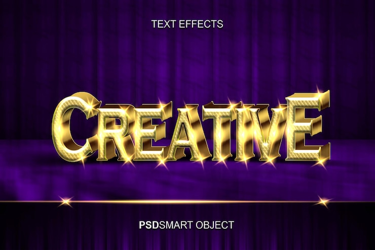 Kostenlose PSD luxuriöses kreatives gold 3d-hintergrundmodell