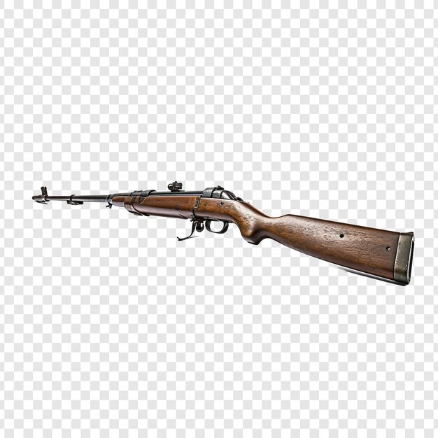 Kostenlose PSD m1 garand isoliert auf durchsichtigem hintergrund