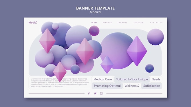 Medizinische Template-Design