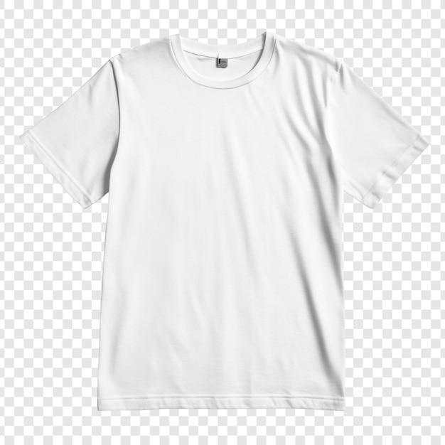 Mockup für ein leeres weißes T-Shirt, perfekt für eine Designpräsentation