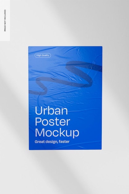 Mockup für städtische Plakate