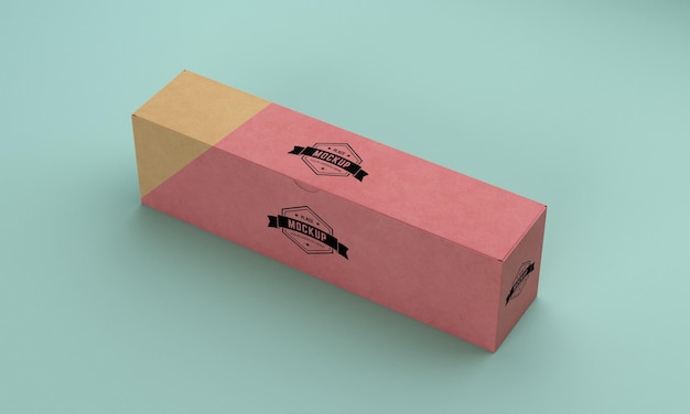 Modell der verpackungsbox