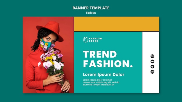 Modetrends banner vorlage