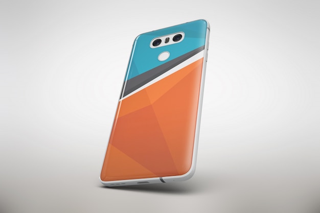 Kostenlose PSD multicolor-smartphone-mock-up