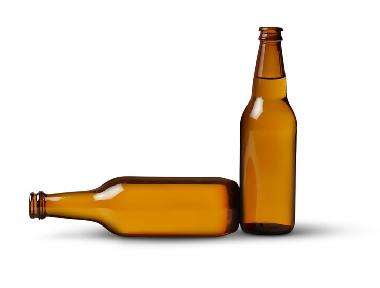 Kostenlose PSD nahaufnahme von isoliertem bier