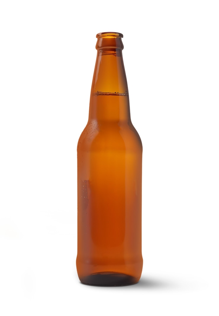 Kostenlose PSD nahaufnahme von isoliertem bier