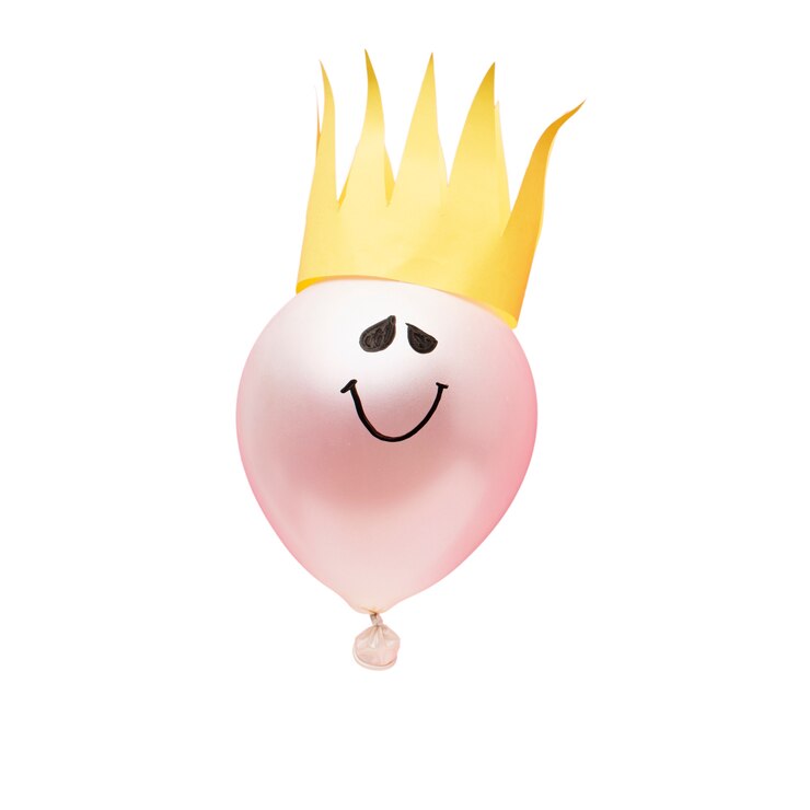 Kostenlose PSD nahaufnahme von isolierten ballons