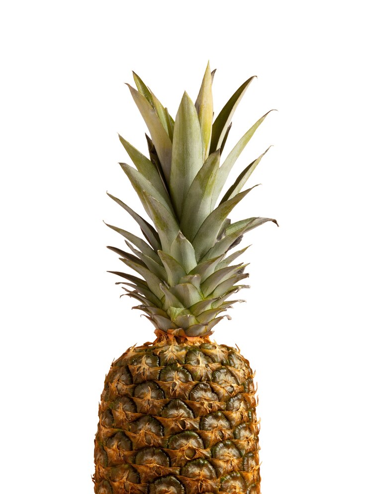 Kostenlose PSD nahaufnahme von isolierter ananas