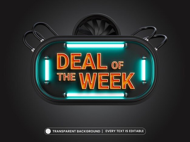 Neon Signs Style Week Sonderangebot mit zeitlich begrenztem Rabatt