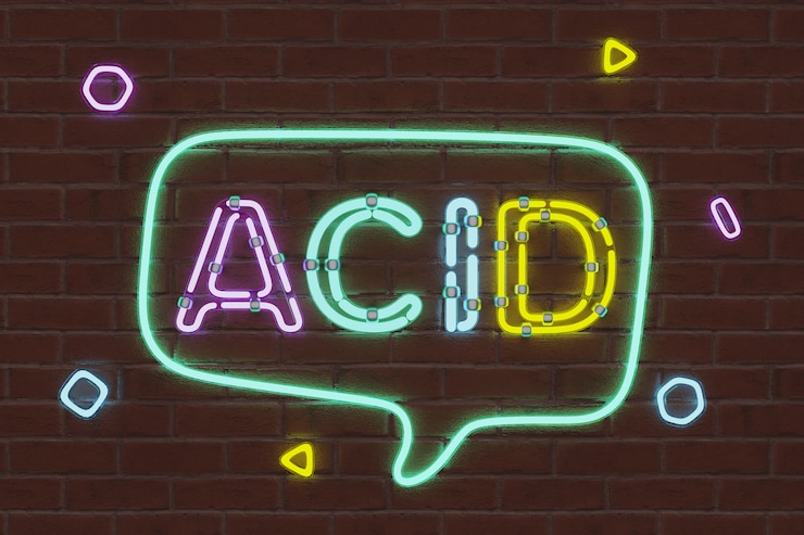 Kostenlose PSD neon-wort-hintergrund