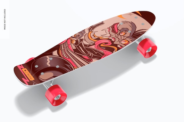 Ovales skateboard-modell