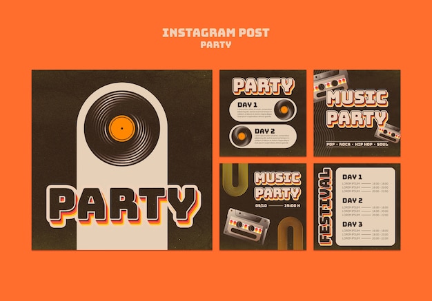 Party-template-design