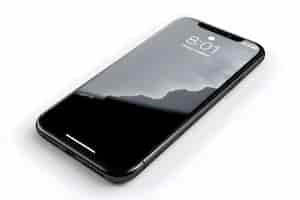 Kostenlose PSD phone x smartphone auf weißem hintergrund