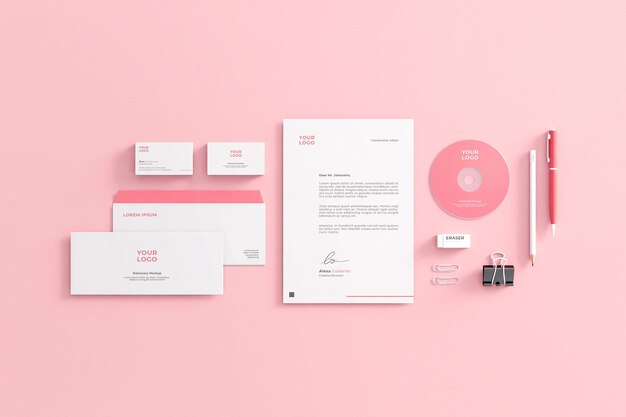 Download PSD - Mockup Visitenkarte Briefpapier, 80+ hochqualitative kostenlose PSD-Vorlagen