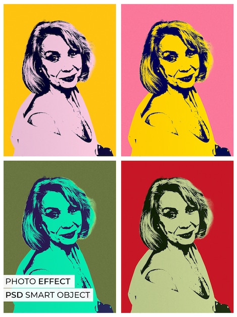 Pop-art-foto-effekt