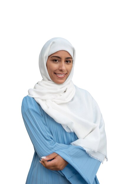 Porträt einer Frau mit Hijab