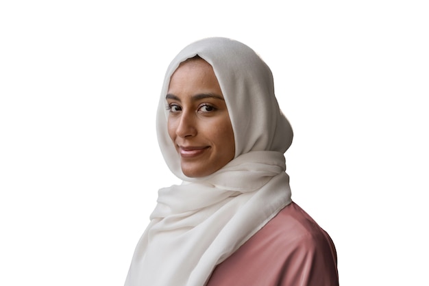 Porträt einer Frau mit Hijab