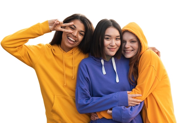 Porträt eines jungen Mädchens mit Gesichtsmaske
