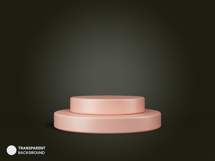 Kostenlose PSD produktdisplay-symbol 3d-podium-hintergrundillustration