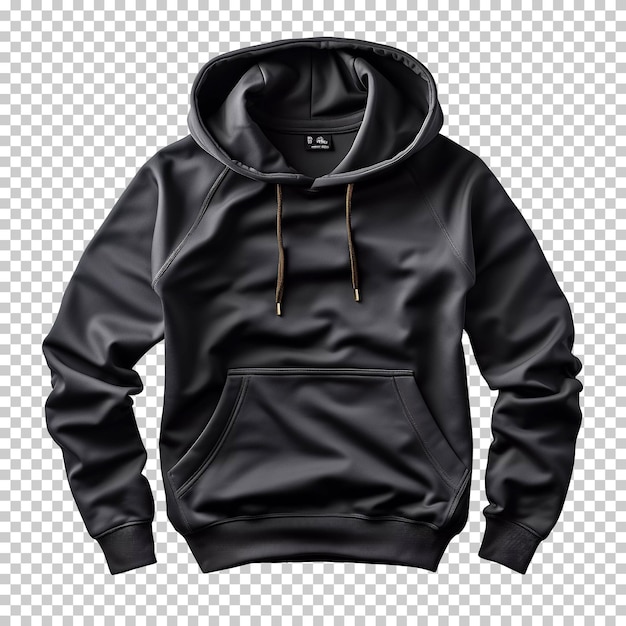 Kostenlose PSD psd schwarzes hoodie-modell